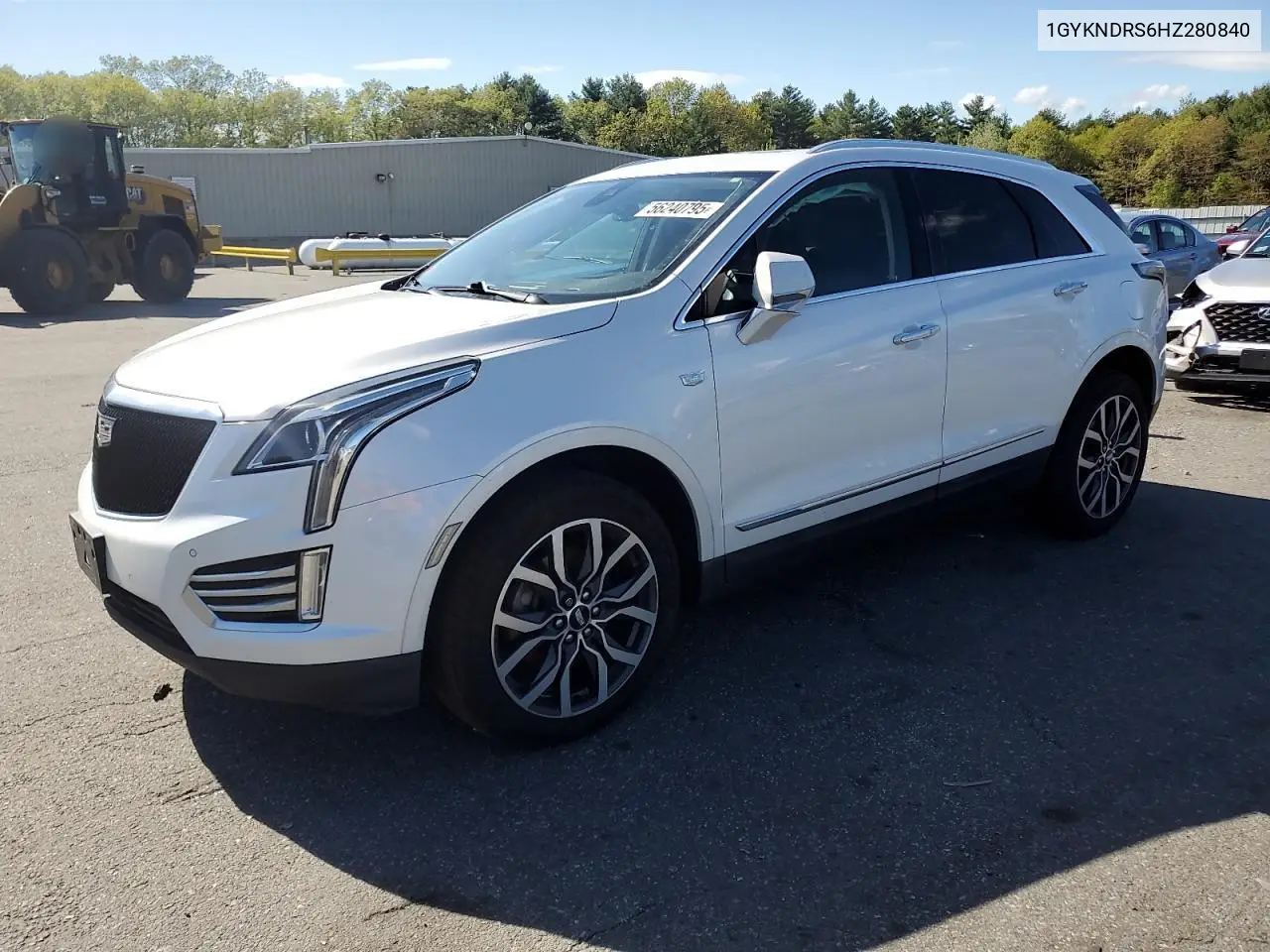 2017 Cadillac Xt5 Luxury VIN: 1GYKNDRS6HZ280840 Lot: 56240795