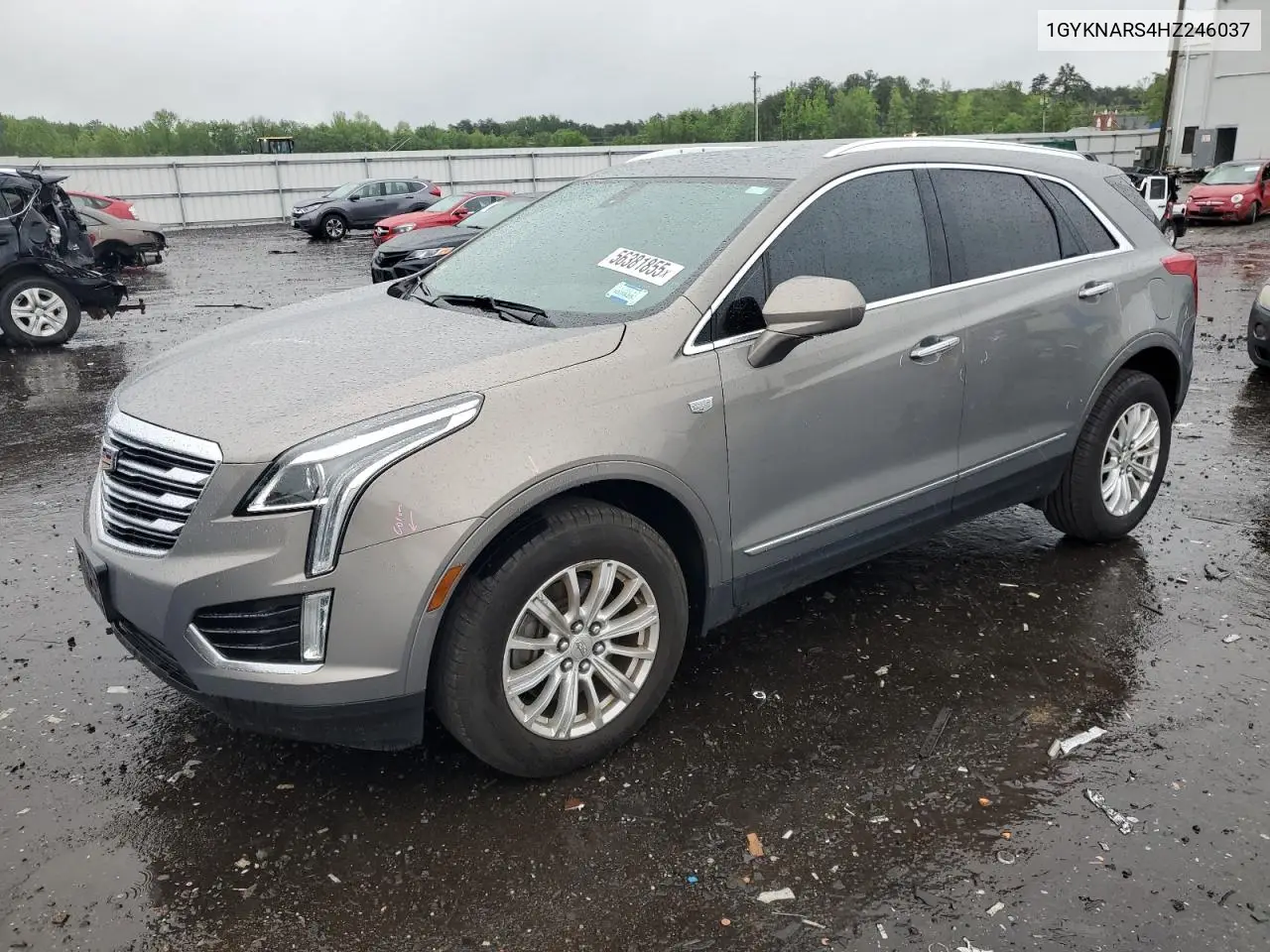 2017 Cadillac Xt5 VIN: 1GYKNARS4HZ246037 Lot: 56381855