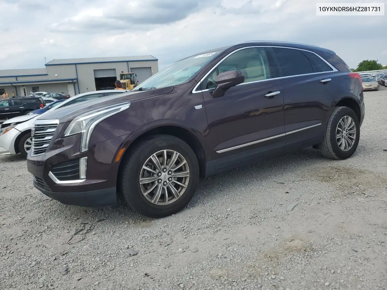 2017 Cadillac Xt5 Luxury VIN: 1GYKNDRS6HZ281731 Lot: 57110905