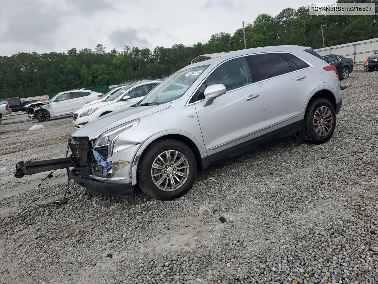 2017 Cadillac Xt5 Luxury VIN: 1GYKNBRS5HZ216597 Lot: 58947135