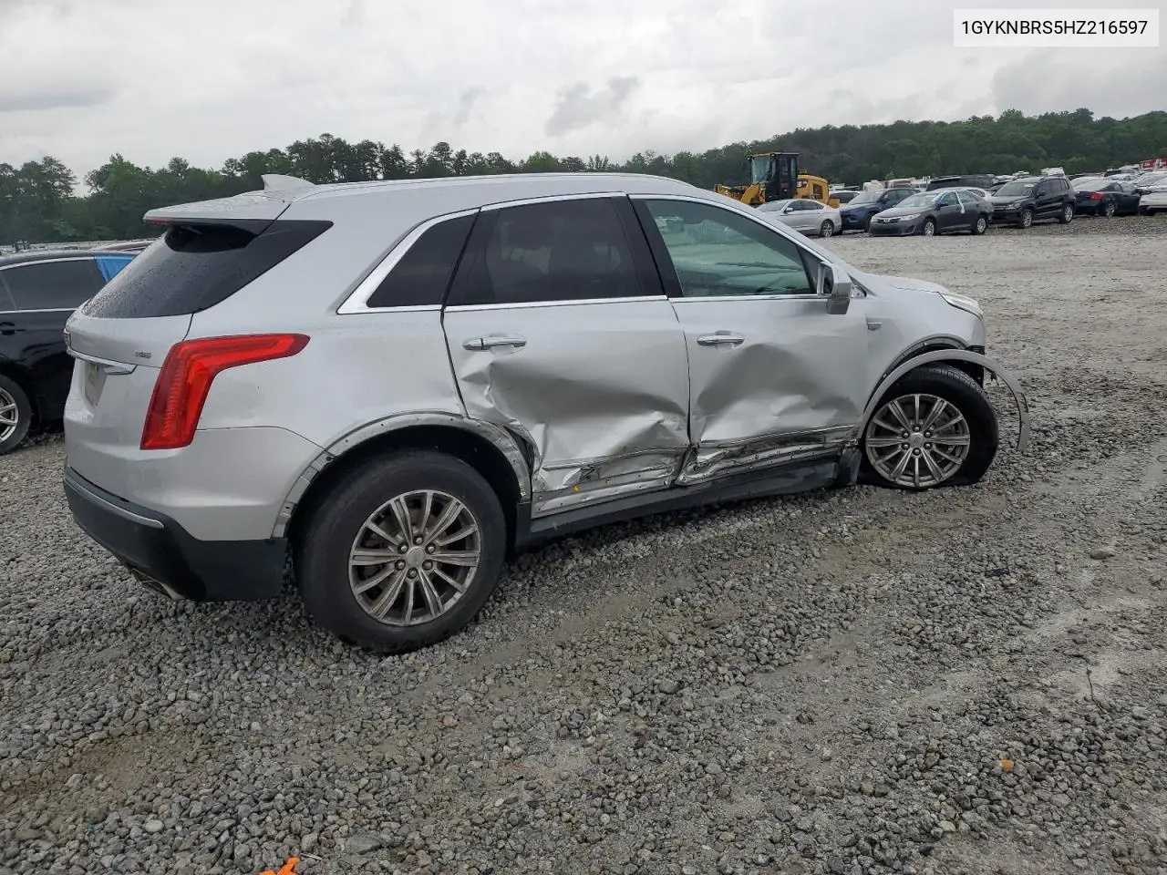 2017 Cadillac Xt5 Luxury VIN: 1GYKNBRS5HZ216597 Lot: 58947135