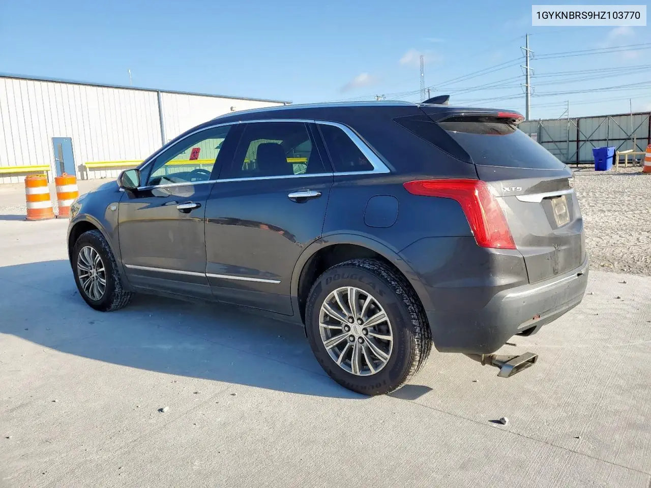 2017 Cadillac Xt5 Luxury VIN: 1GYKNBRS9HZ103770 Lot: 60751065