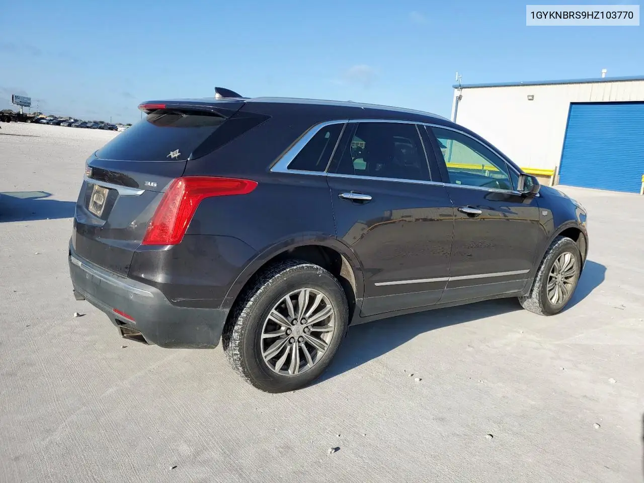 2017 Cadillac Xt5 Luxury VIN: 1GYKNBRS9HZ103770 Lot: 60751065