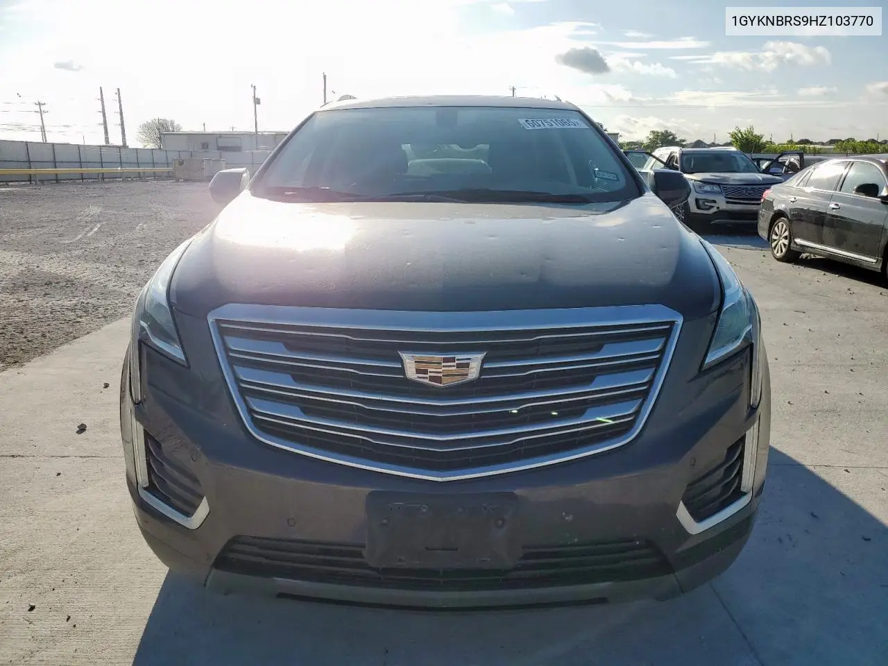 2017 Cadillac Xt5 Luxury VIN: 1GYKNBRS9HZ103770 Lot: 60751065