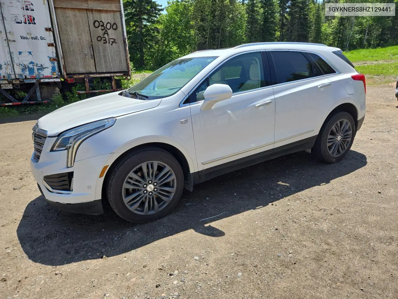 2017 Cadillac Xt5 Premium Luxury VIN: 1GYKNERS8HZ129441 Lot: 61393345