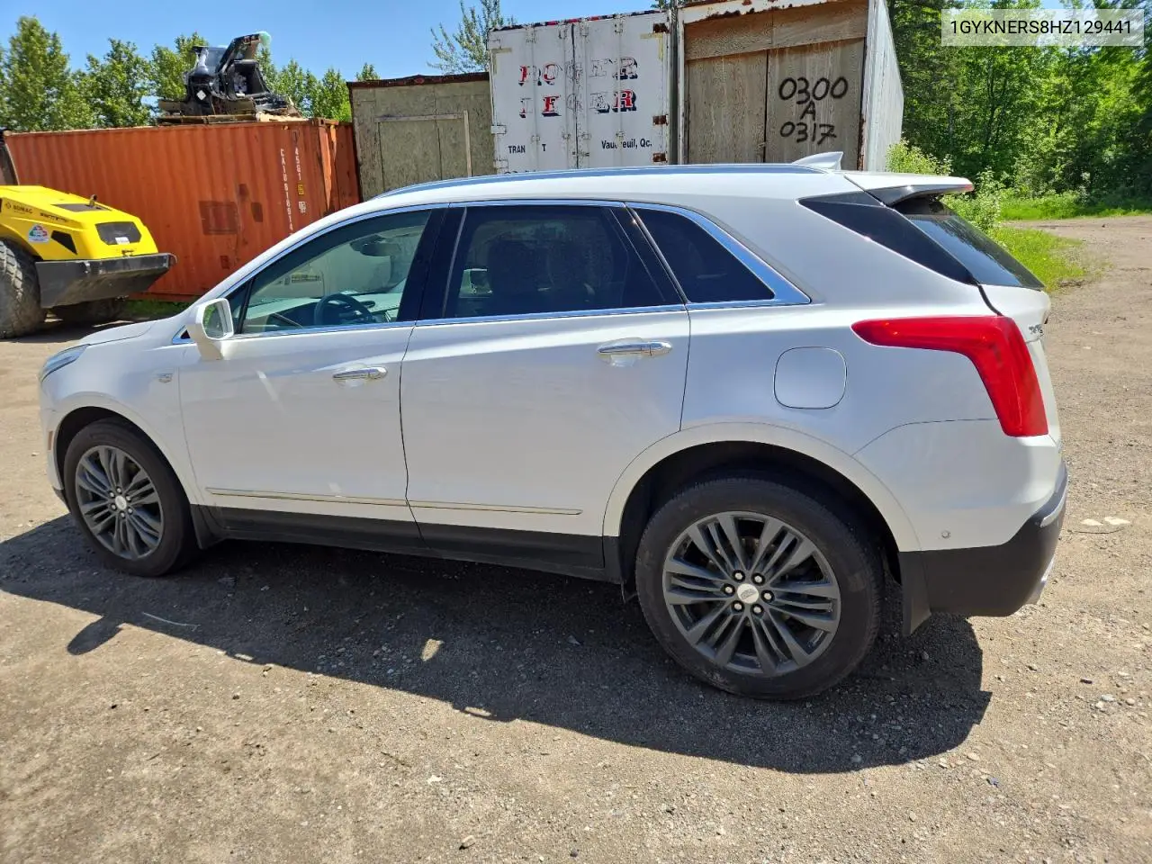 2017 Cadillac Xt5 Premium Luxury VIN: 1GYKNERS8HZ129441 Lot: 61393345