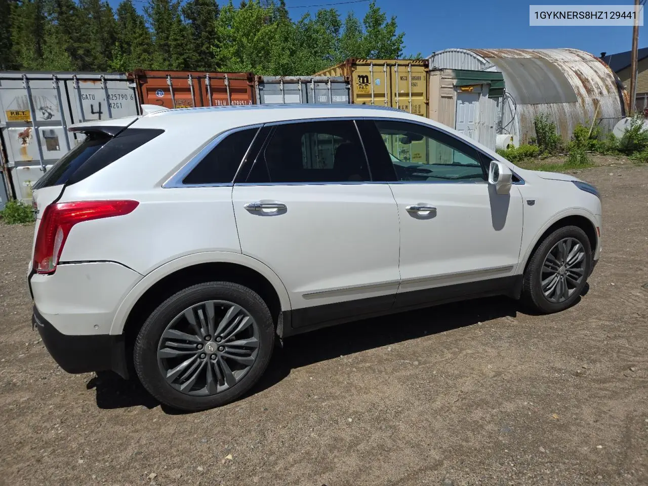 2017 Cadillac Xt5 Premium Luxury VIN: 1GYKNERS8HZ129441 Lot: 61393345