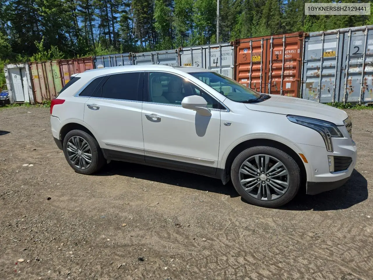2017 Cadillac Xt5 Premium Luxury VIN: 1GYKNERS8HZ129441 Lot: 61393345