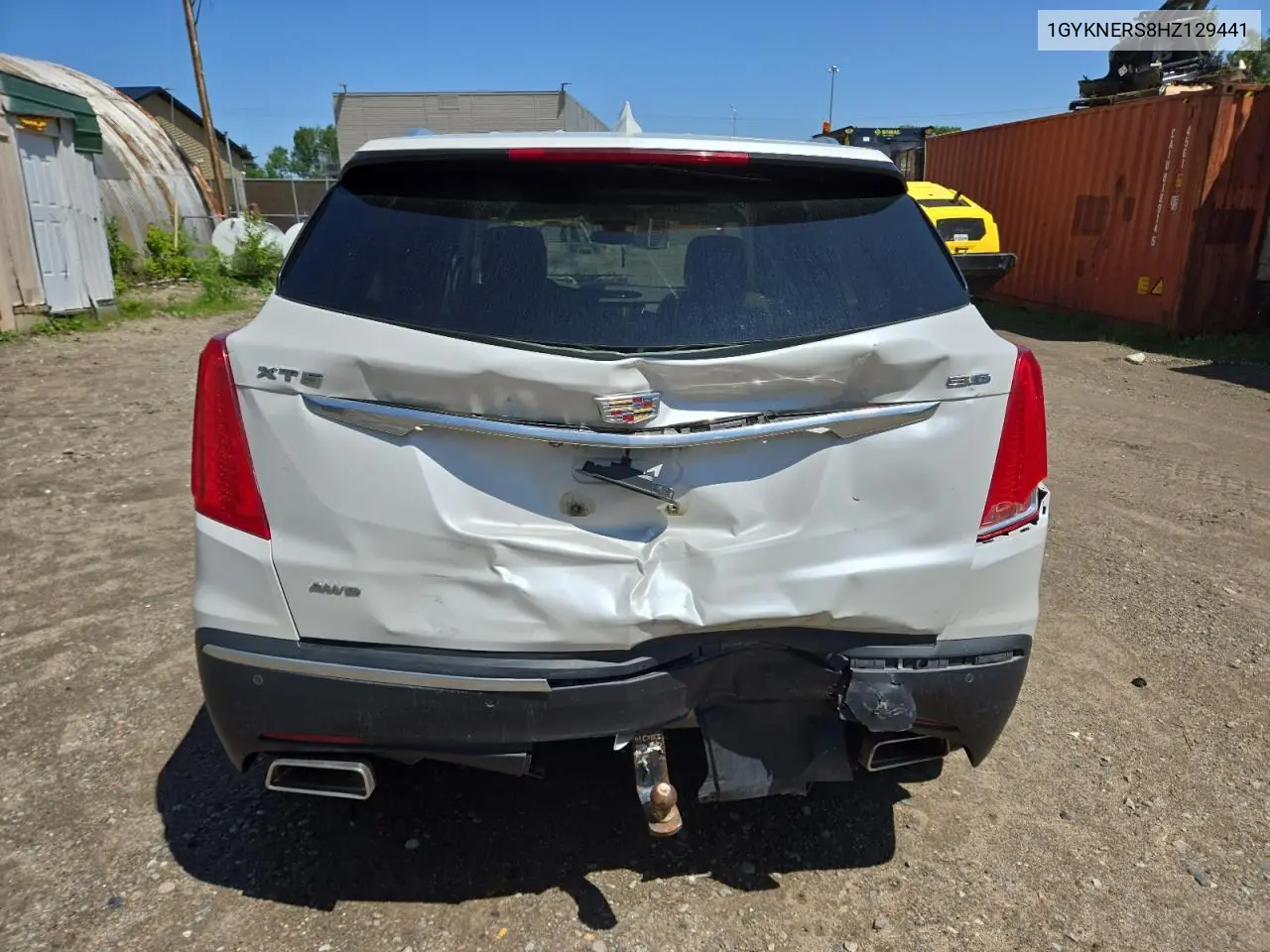 2017 Cadillac Xt5 Premium Luxury VIN: 1GYKNERS8HZ129441 Lot: 61393345