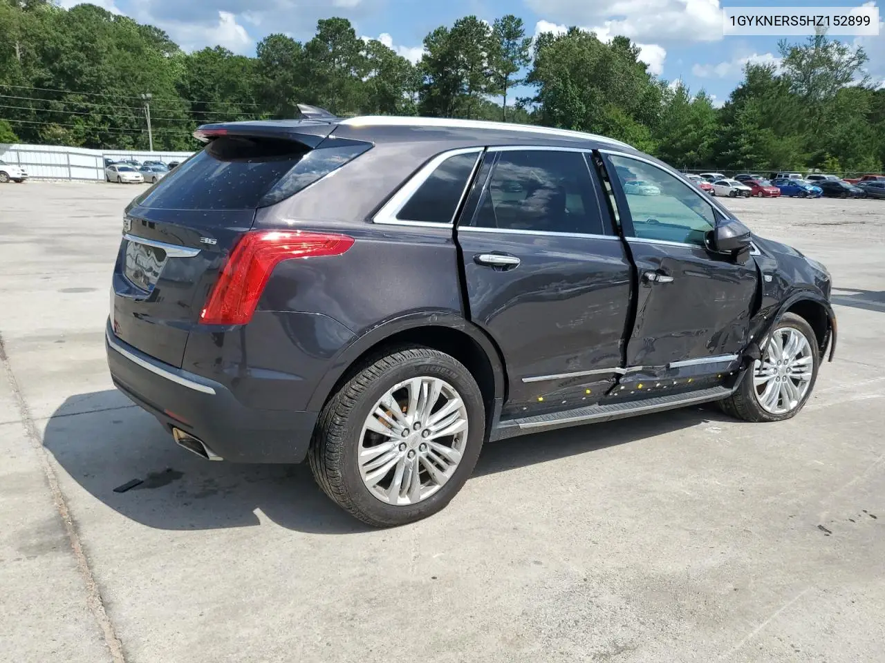 2017 Cadillac Xt5 Premium Luxury VIN: 1GYKNERS5HZ152899 Lot: 61605665