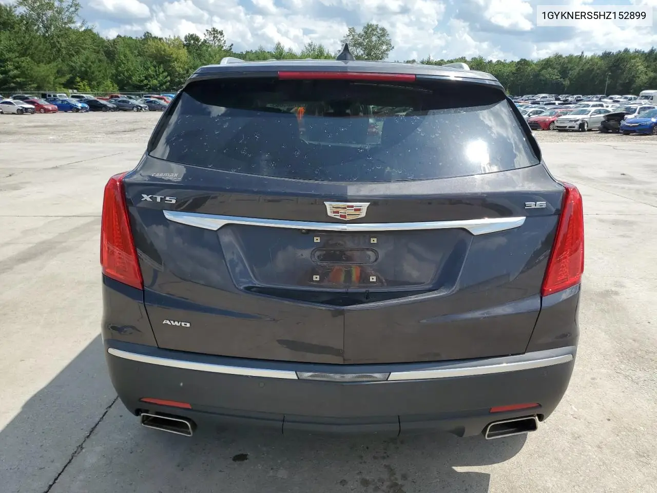 2017 Cadillac Xt5 Premium Luxury VIN: 1GYKNERS5HZ152899 Lot: 61605665