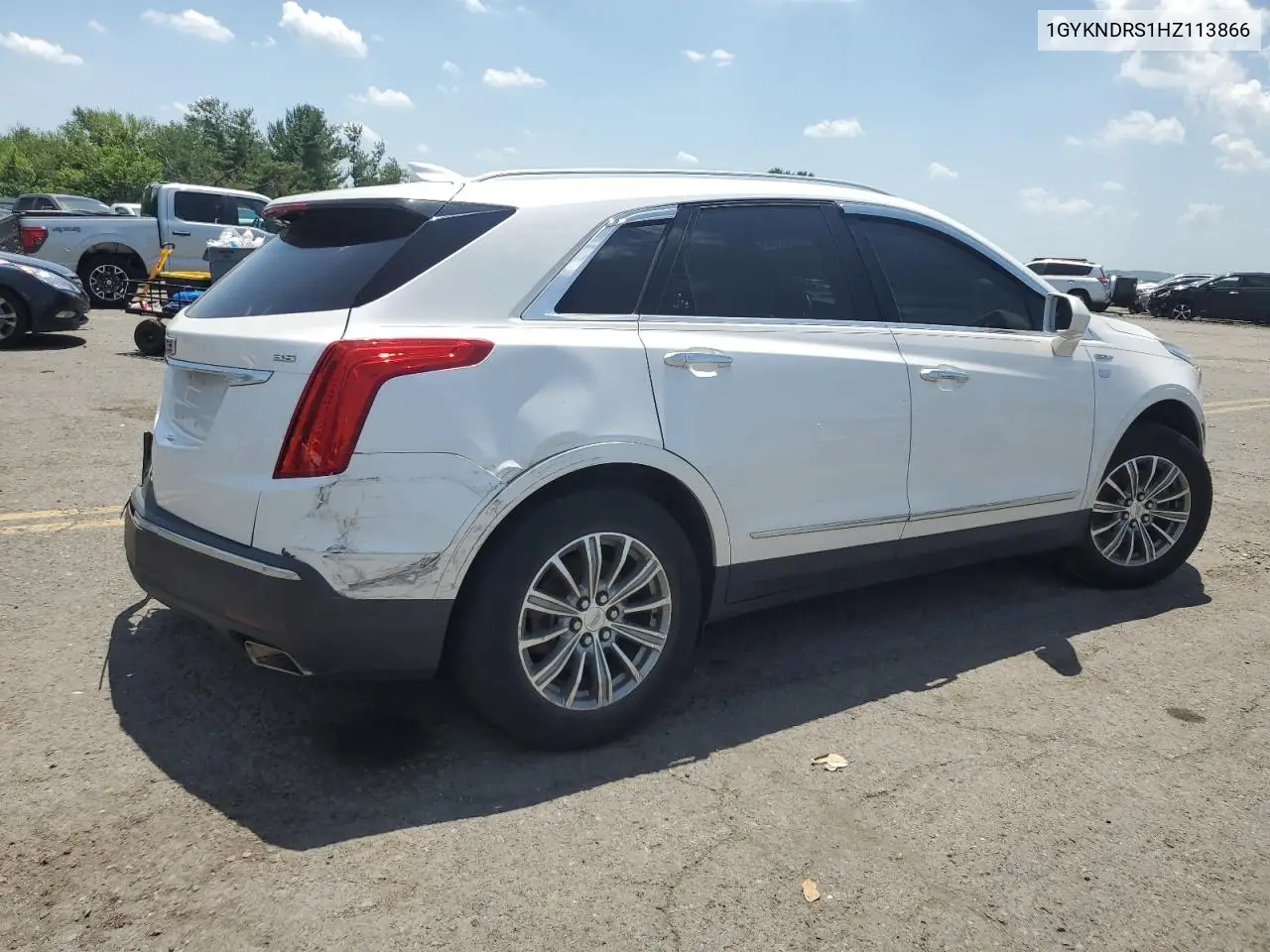 2017 Cadillac Xt5 Luxury VIN: 1GYKNDRS1HZ113866 Lot: 61805685