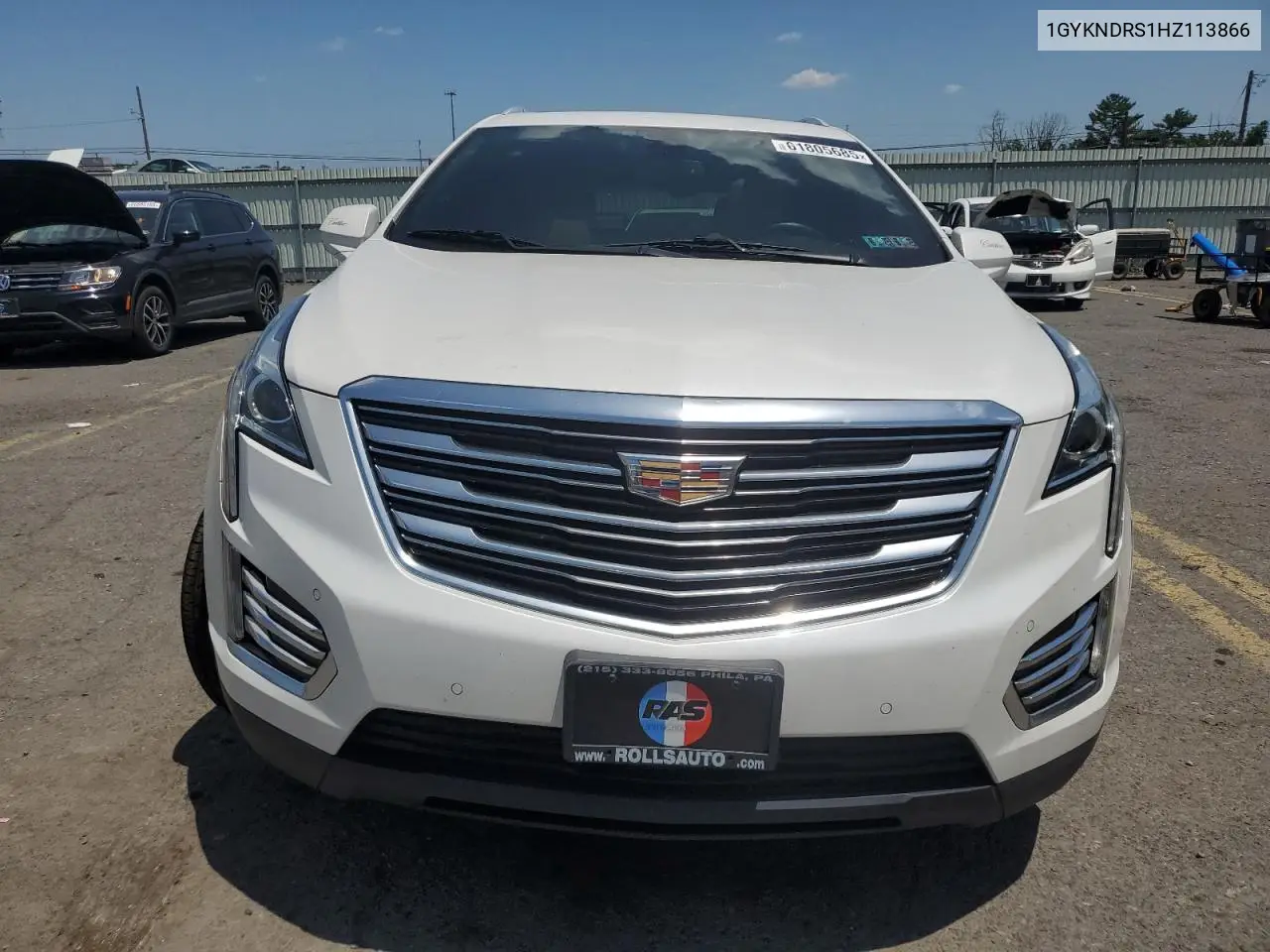 2017 Cadillac Xt5 Luxury VIN: 1GYKNDRS1HZ113866 Lot: 61805685