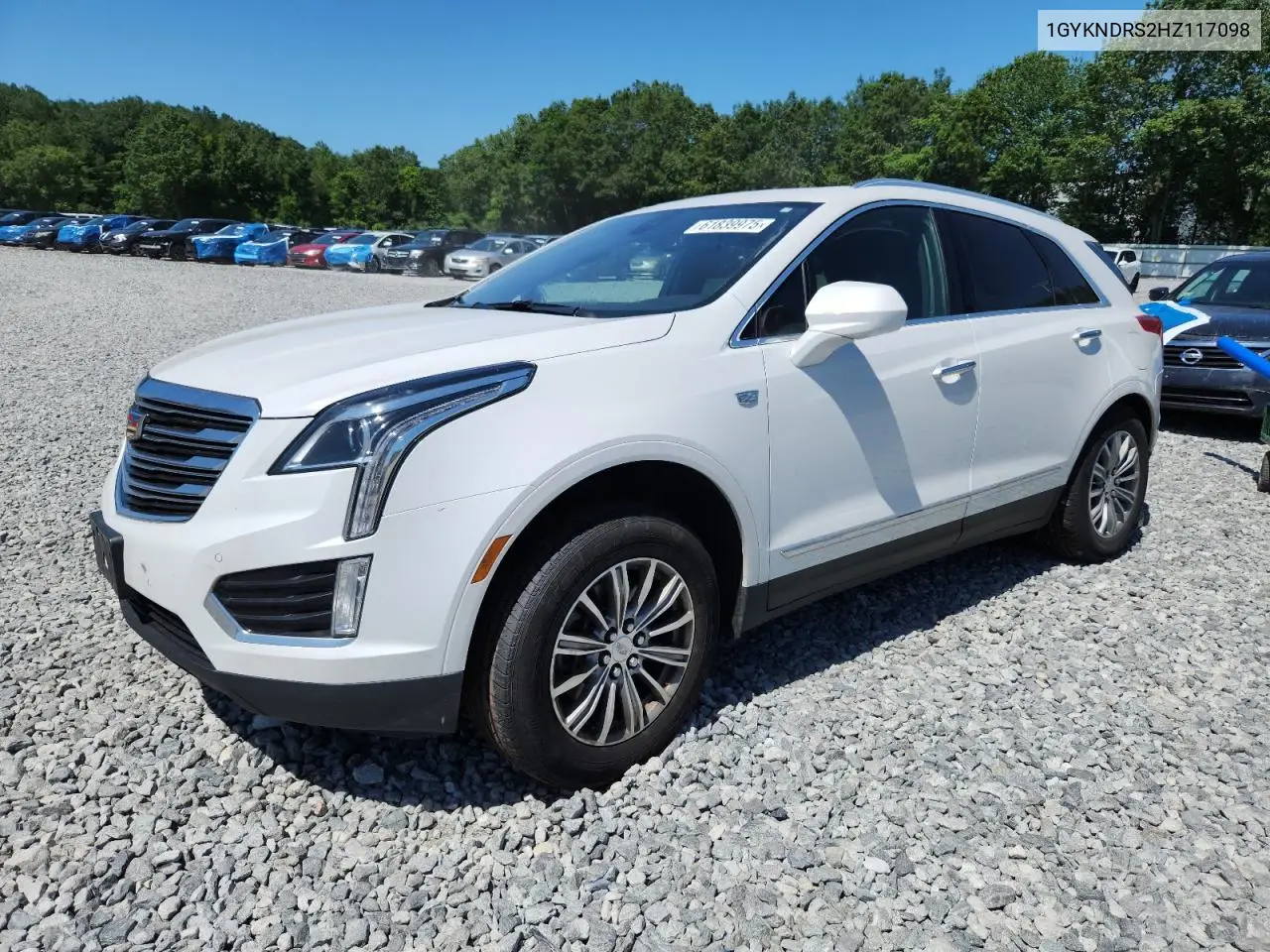 2017 Cadillac Xt5 Luxury VIN: 1GYKNDRS2HZ117098 Lot: 61839975