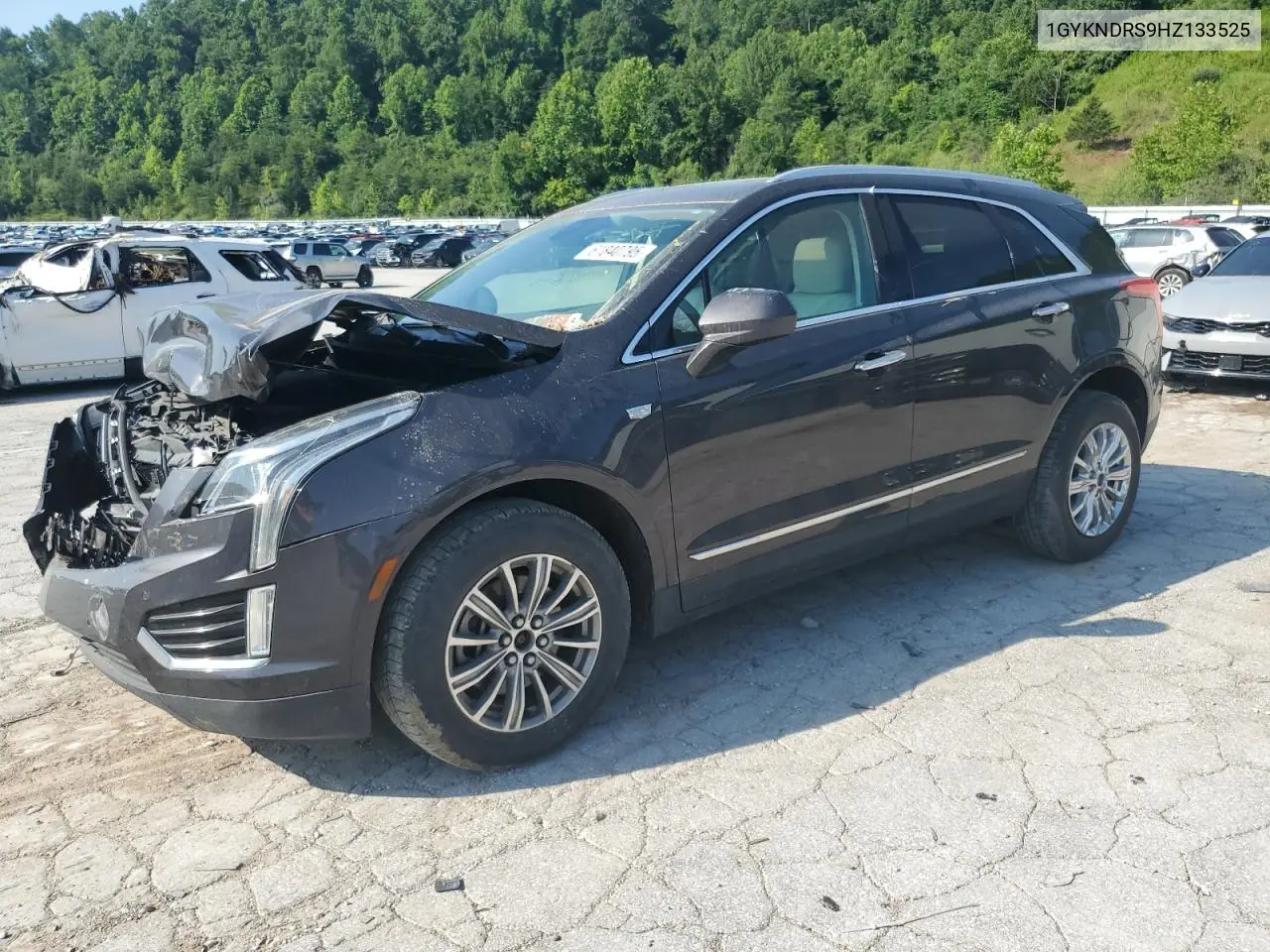 2017 Cadillac Xt5 Luxury VIN: 1GYKNDRS9HZ133525 Lot: 61840795