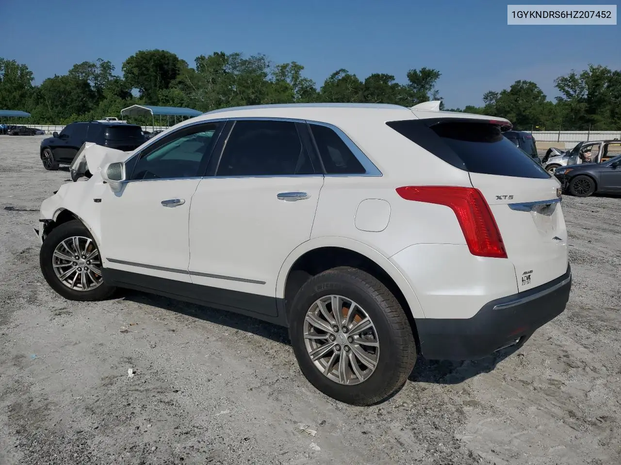2017 Cadillac Xt5 Luxury VIN: 1GYKNDRS6HZ207452 Lot: 61988155