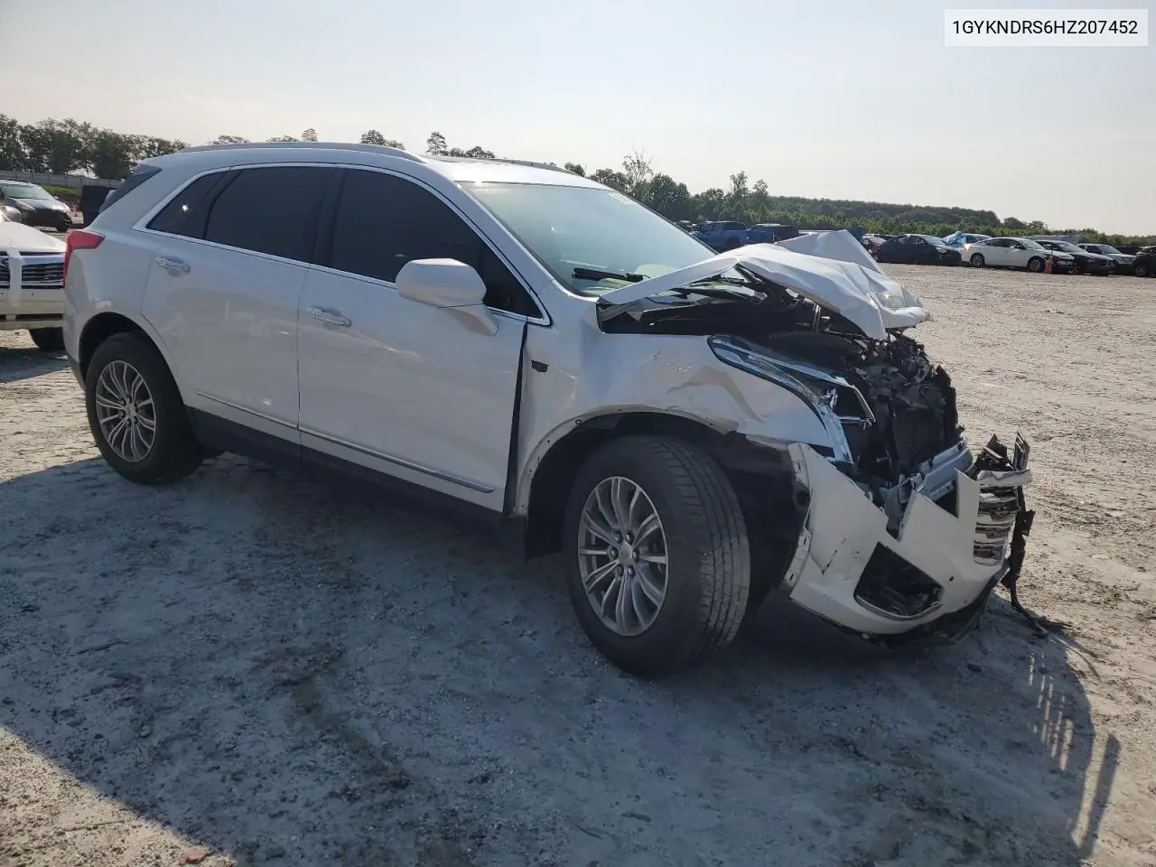 2017 Cadillac Xt5 Luxury VIN: 1GYKNDRS6HZ207452 Lot: 61988155