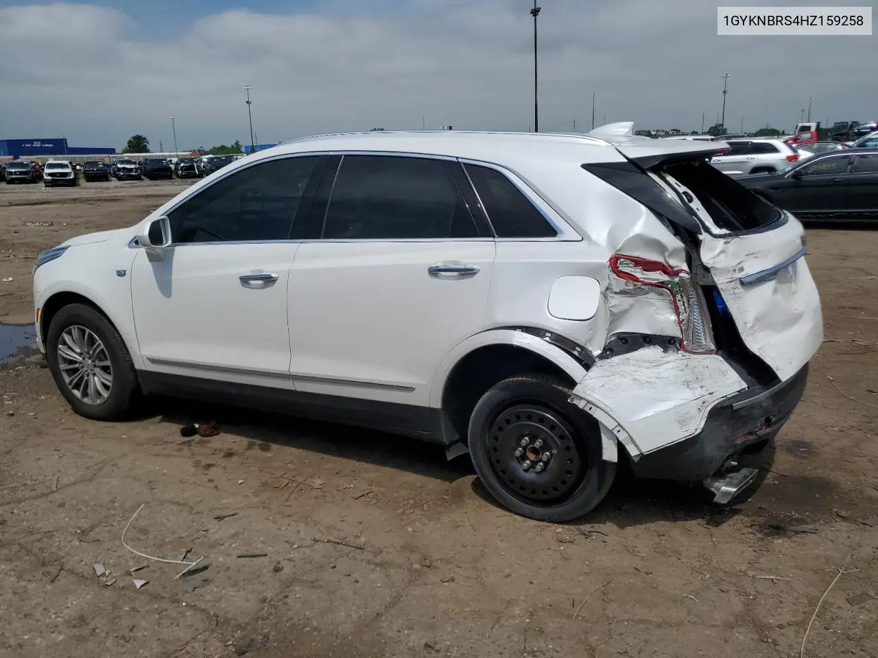 2017 Cadillac Xt5 Luxury VIN: 1GYKNBRS4HZ159258 Lot: 61993935