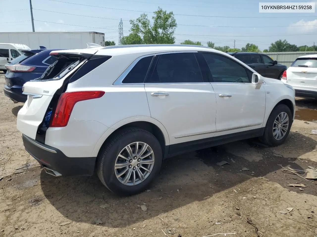 2017 Cadillac Xt5 Luxury VIN: 1GYKNBRS4HZ159258 Lot: 61993935