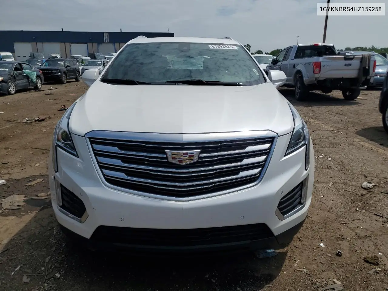 2017 Cadillac Xt5 Luxury VIN: 1GYKNBRS4HZ159258 Lot: 61993935
