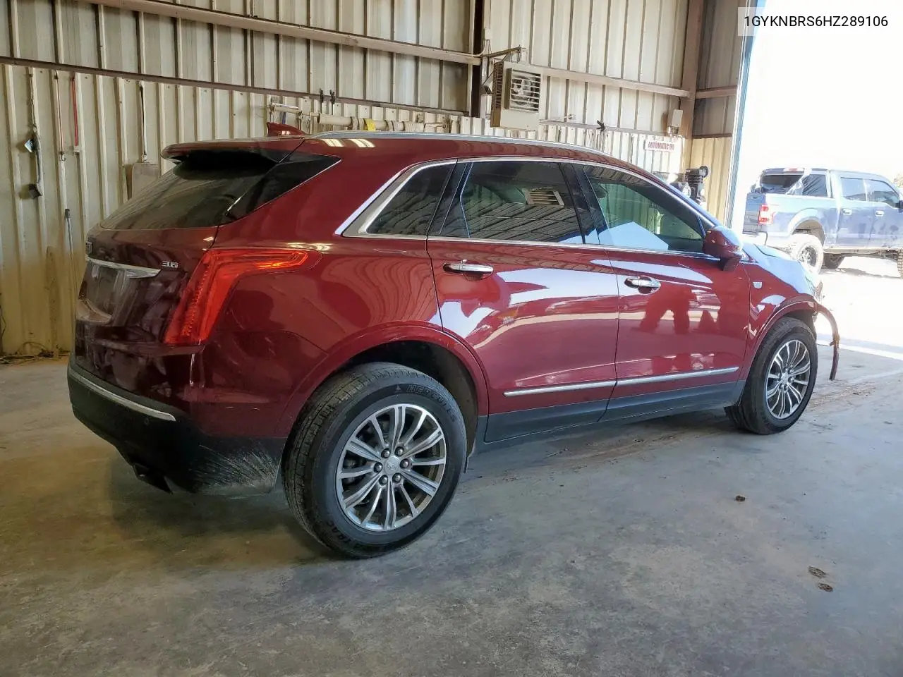 2017 Cadillac Xt5 Luxury VIN: 1GYKNBRS6HZ289106 Lot: 62098995