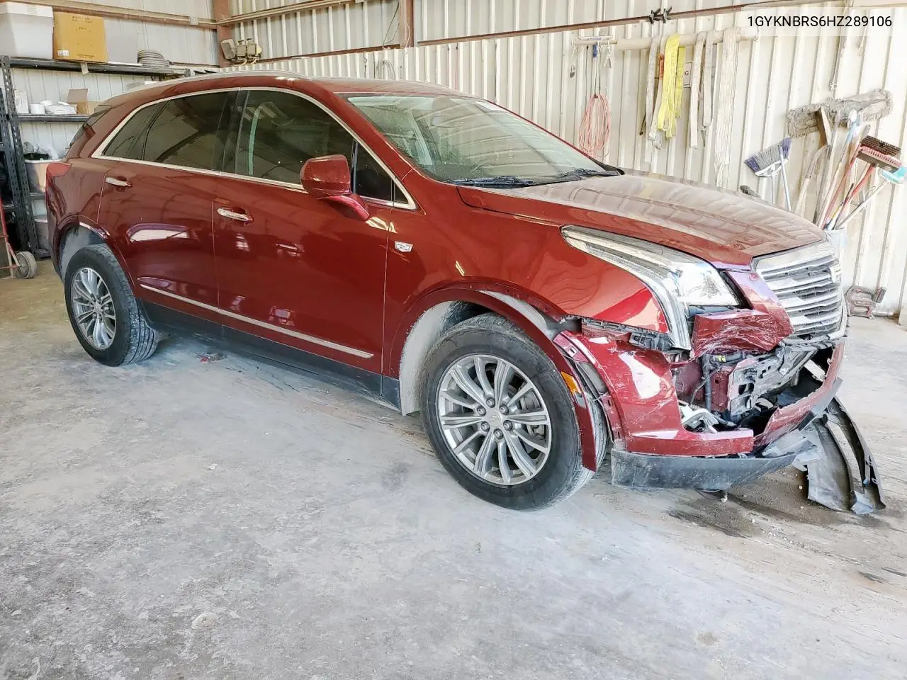 2017 Cadillac Xt5 Luxury VIN: 1GYKNBRS6HZ289106 Lot: 62098995