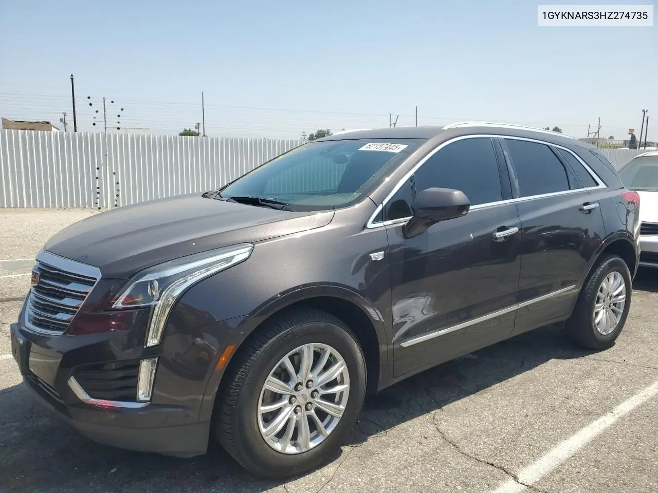 2017 Cadillac Xt5 VIN: 1GYKNARS3HZ274735 Lot: 62157445