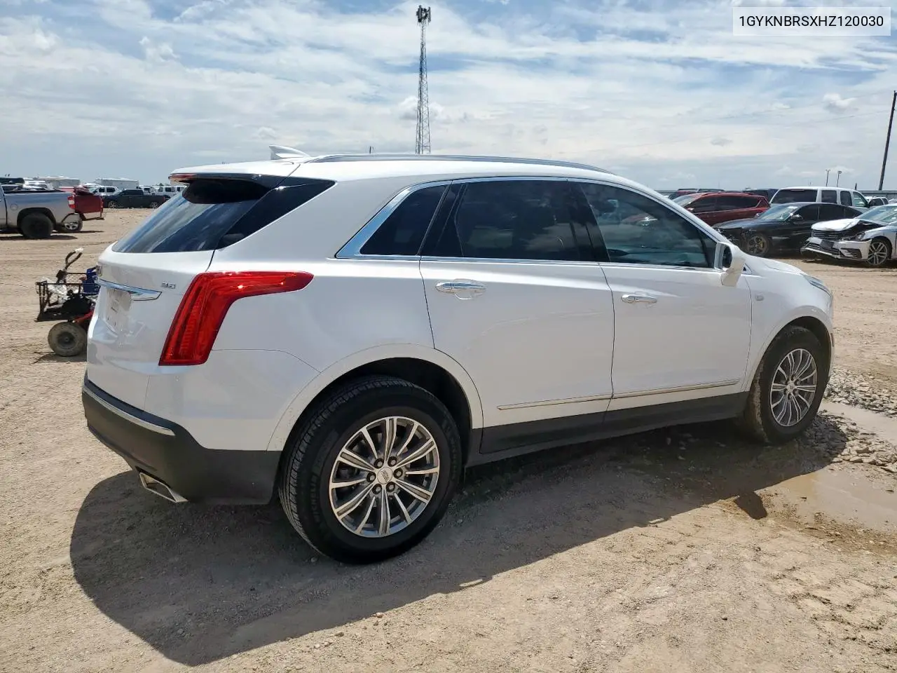2017 Cadillac Xt5 Luxury VIN: 1GYKNBRSXHZ120030 Lot: 62366895