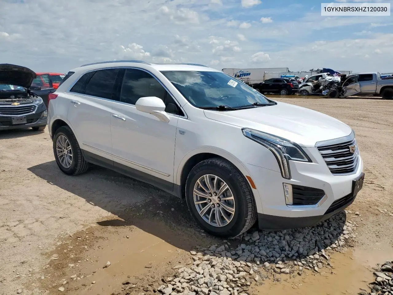 2017 Cadillac Xt5 Luxury VIN: 1GYKNBRSXHZ120030 Lot: 62366895