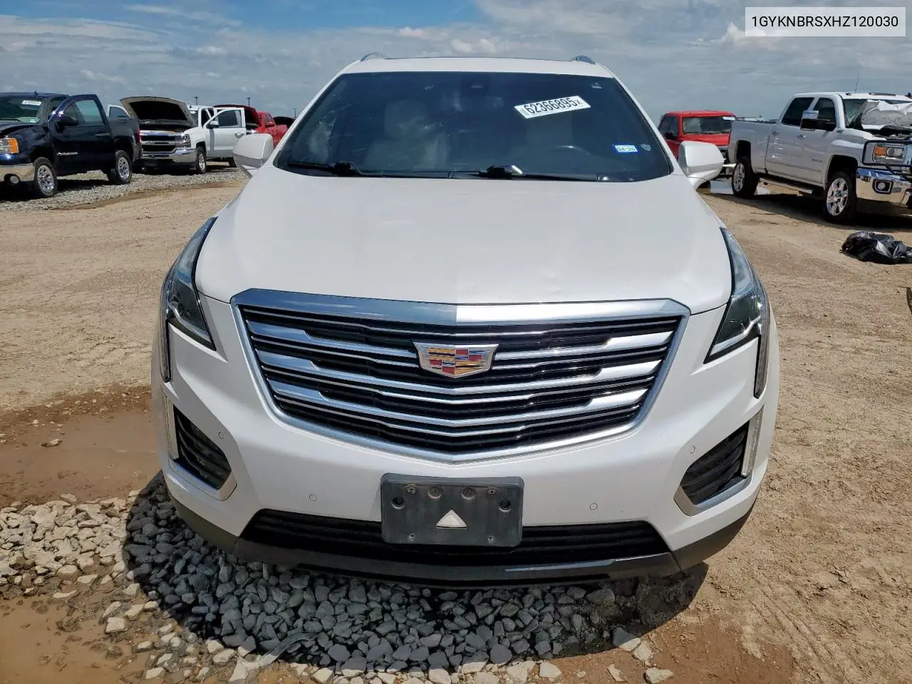 2017 Cadillac Xt5 Luxury VIN: 1GYKNBRSXHZ120030 Lot: 62366895