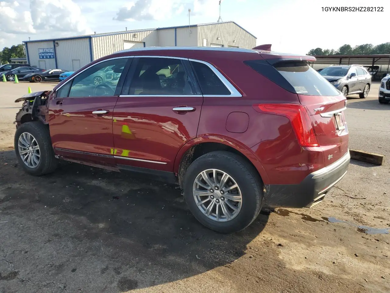 2017 Cadillac Xt5 Luxury VIN: 1GYKNBRS2HZ282122 Lot: 62389265