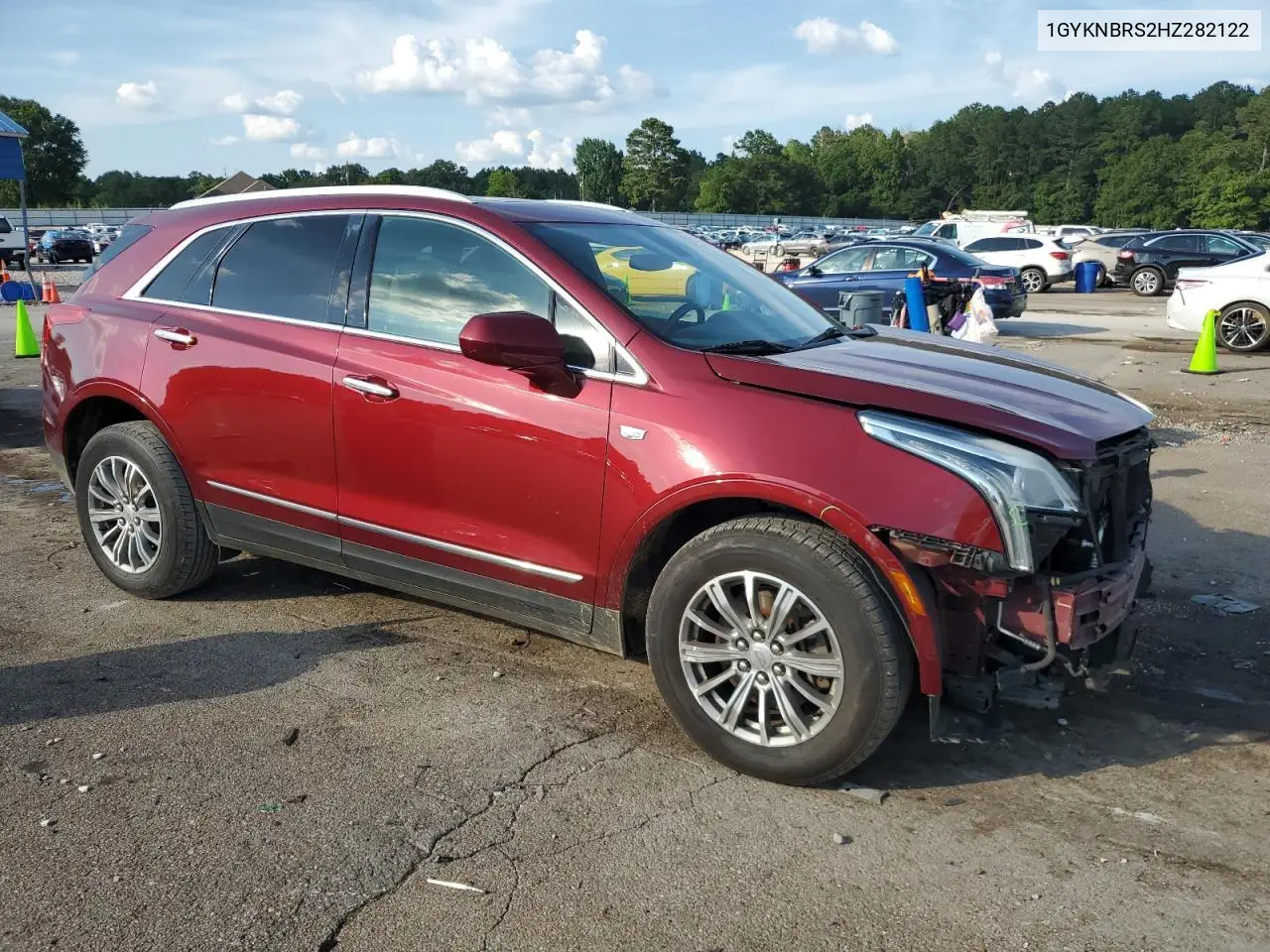2017 Cadillac Xt5 Luxury VIN: 1GYKNBRS2HZ282122 Lot: 62389265