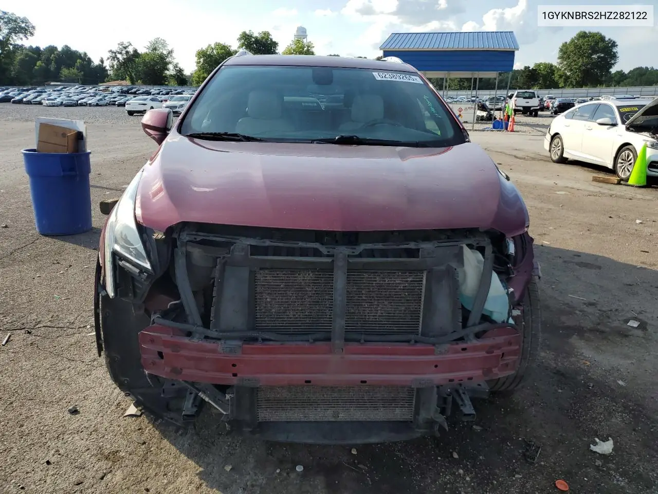 2017 Cadillac Xt5 Luxury VIN: 1GYKNBRS2HZ282122 Lot: 62389265