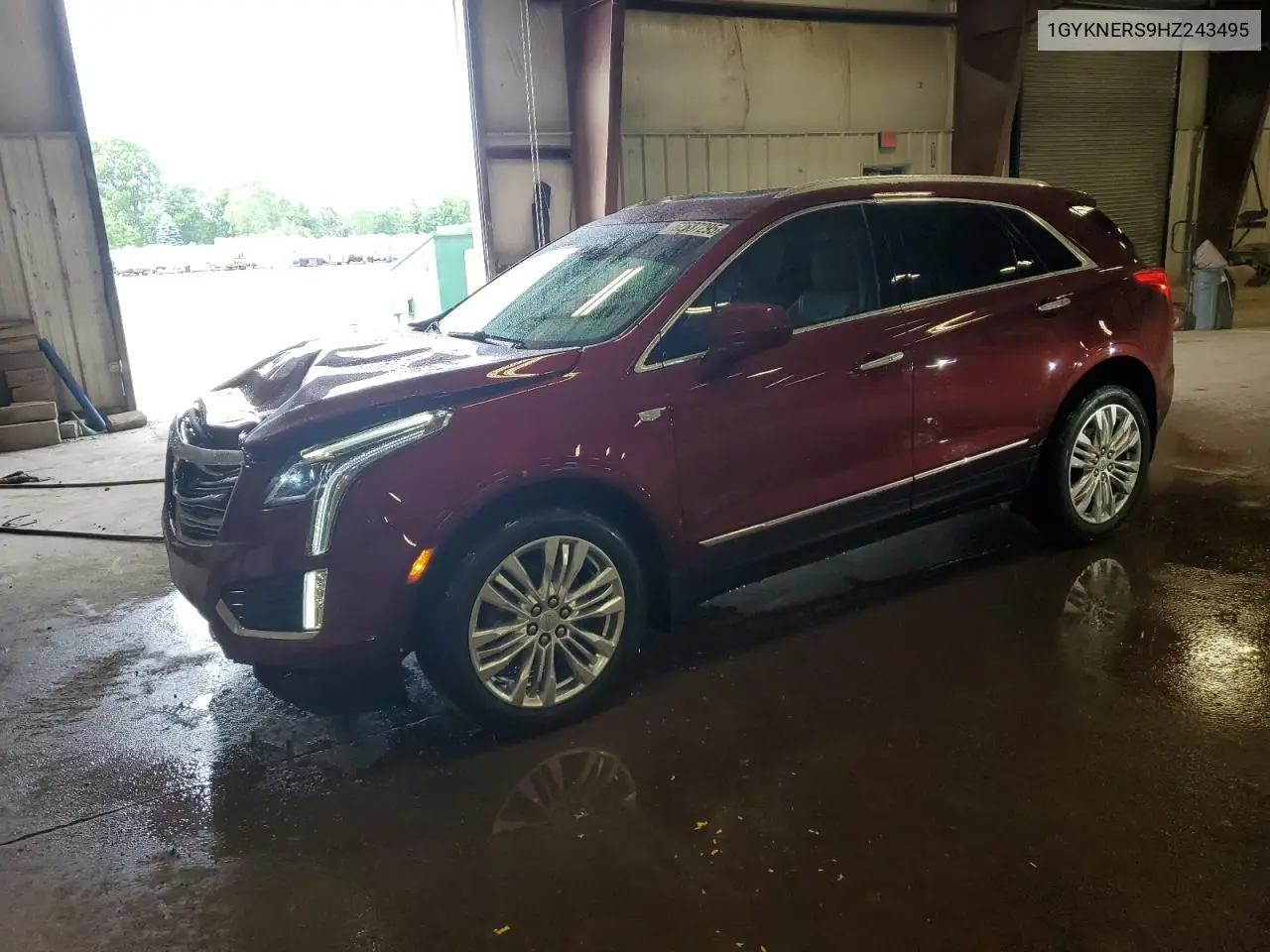 2017 Cadillac Xt5 Premium Luxury VIN: 1GYKNERS9HZ243495 Lot: 62637295