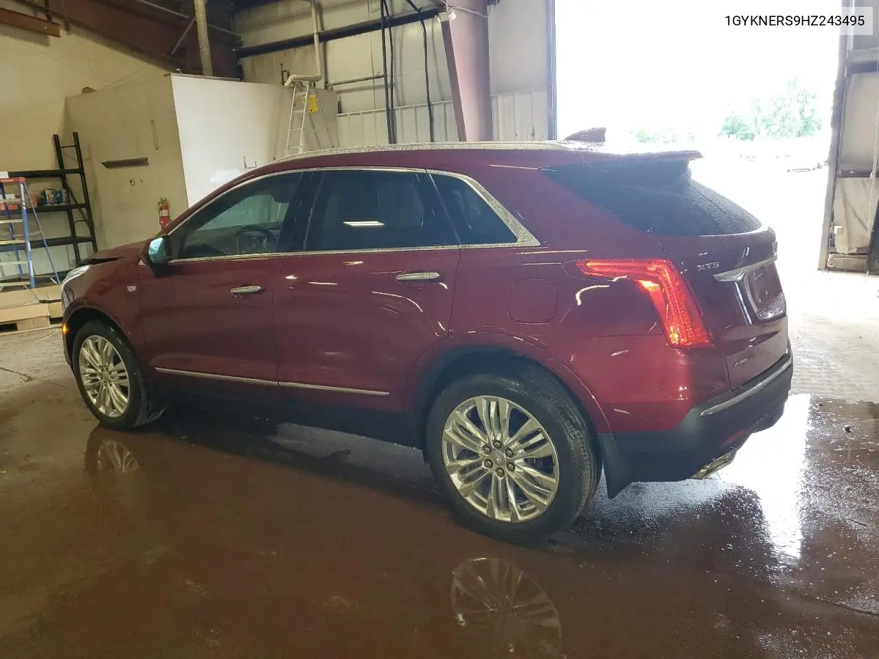 2017 Cadillac Xt5 Premium Luxury VIN: 1GYKNERS9HZ243495 Lot: 62637295