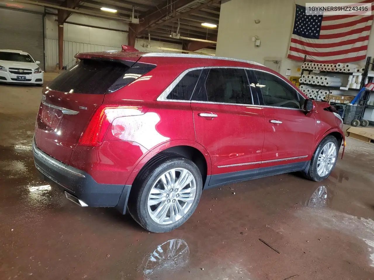 2017 Cadillac Xt5 Premium Luxury VIN: 1GYKNERS9HZ243495 Lot: 62637295