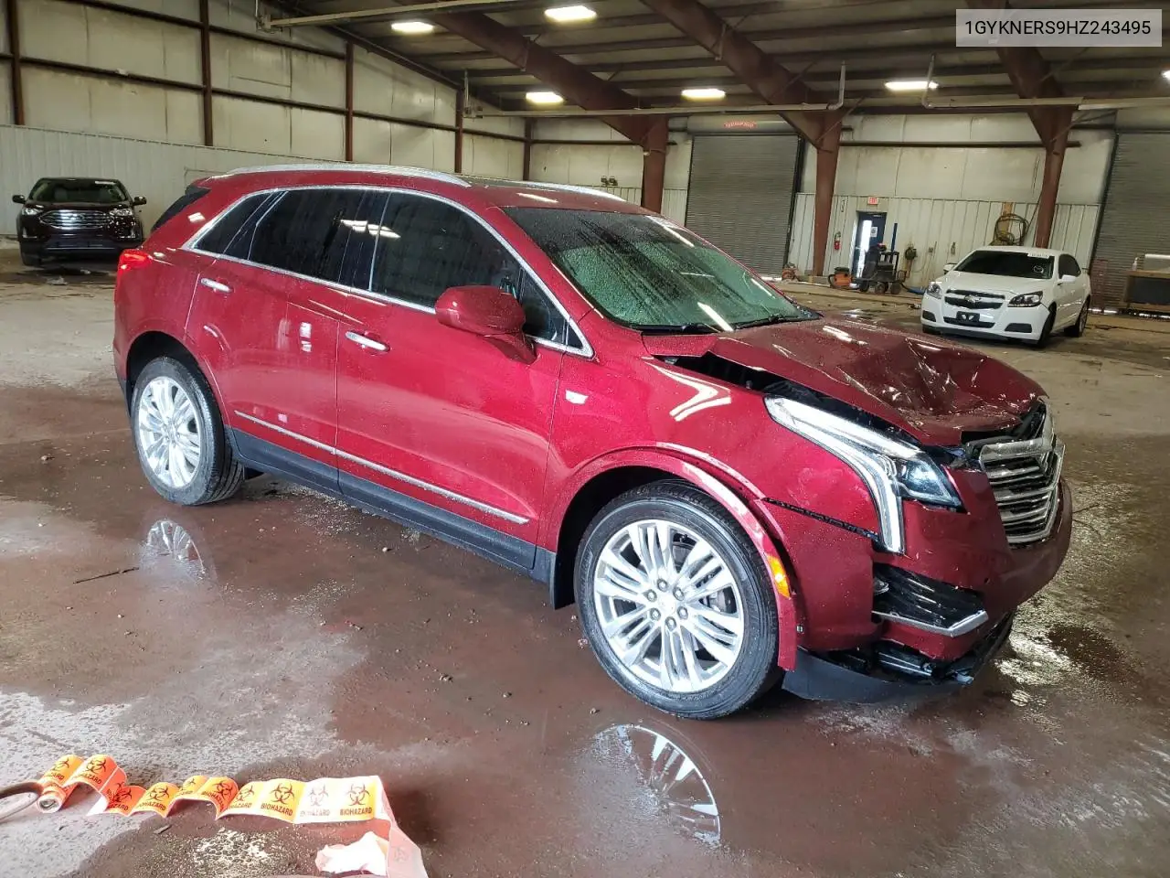 2017 Cadillac Xt5 Premium Luxury VIN: 1GYKNERS9HZ243495 Lot: 62637295