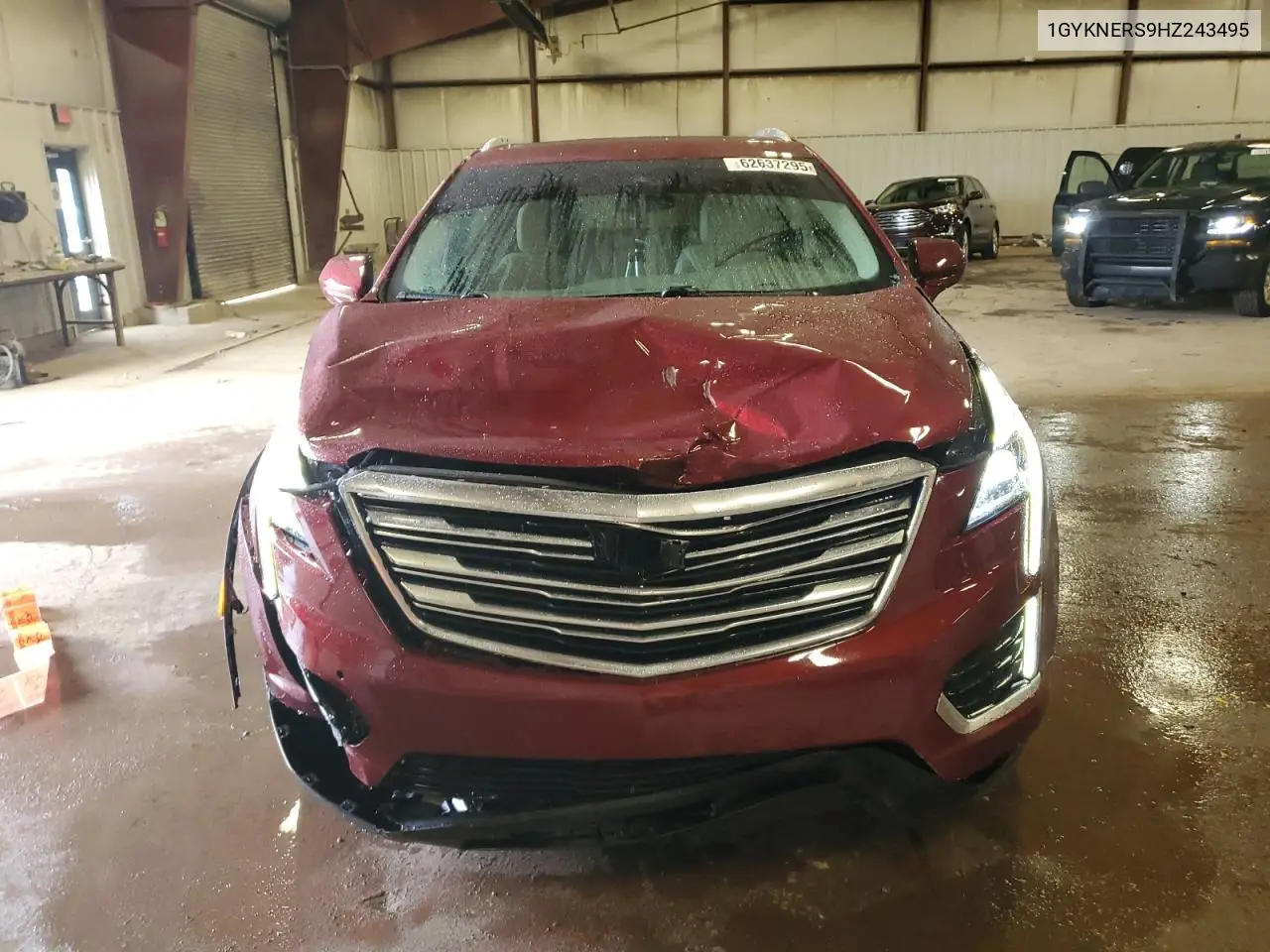 2017 Cadillac Xt5 Premium Luxury VIN: 1GYKNERS9HZ243495 Lot: 62637295