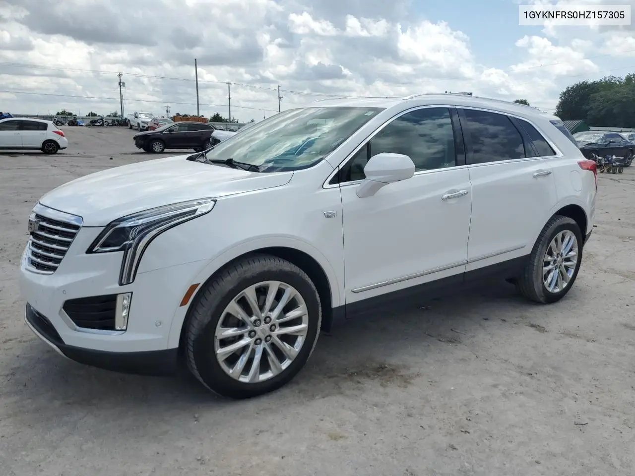 2017 Cadillac Xt5 Platinum VIN: 1GYKNFRS0HZ157305 Lot: 62663435