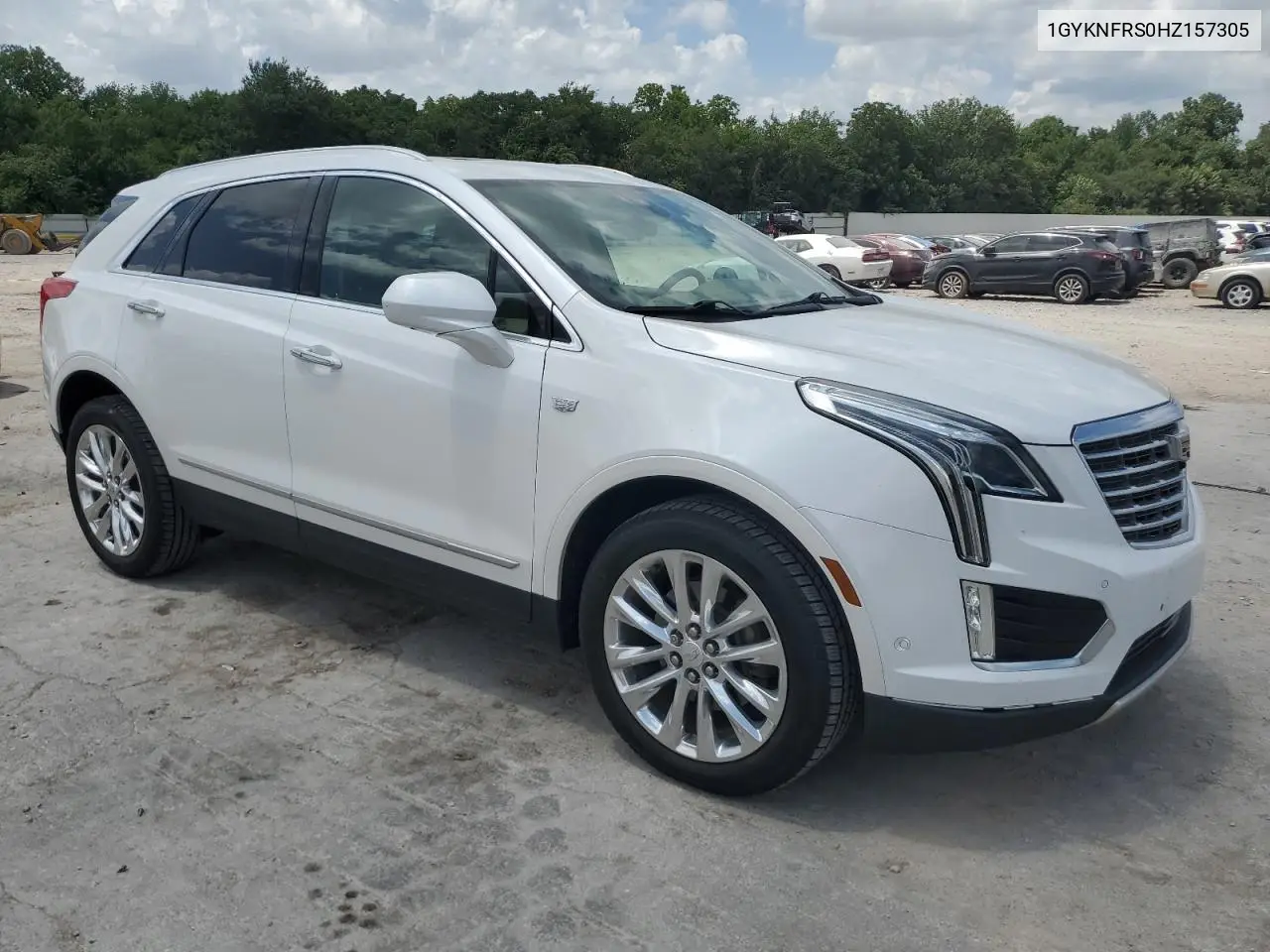 2017 Cadillac Xt5 Platinum VIN: 1GYKNFRS0HZ157305 Lot: 62663435