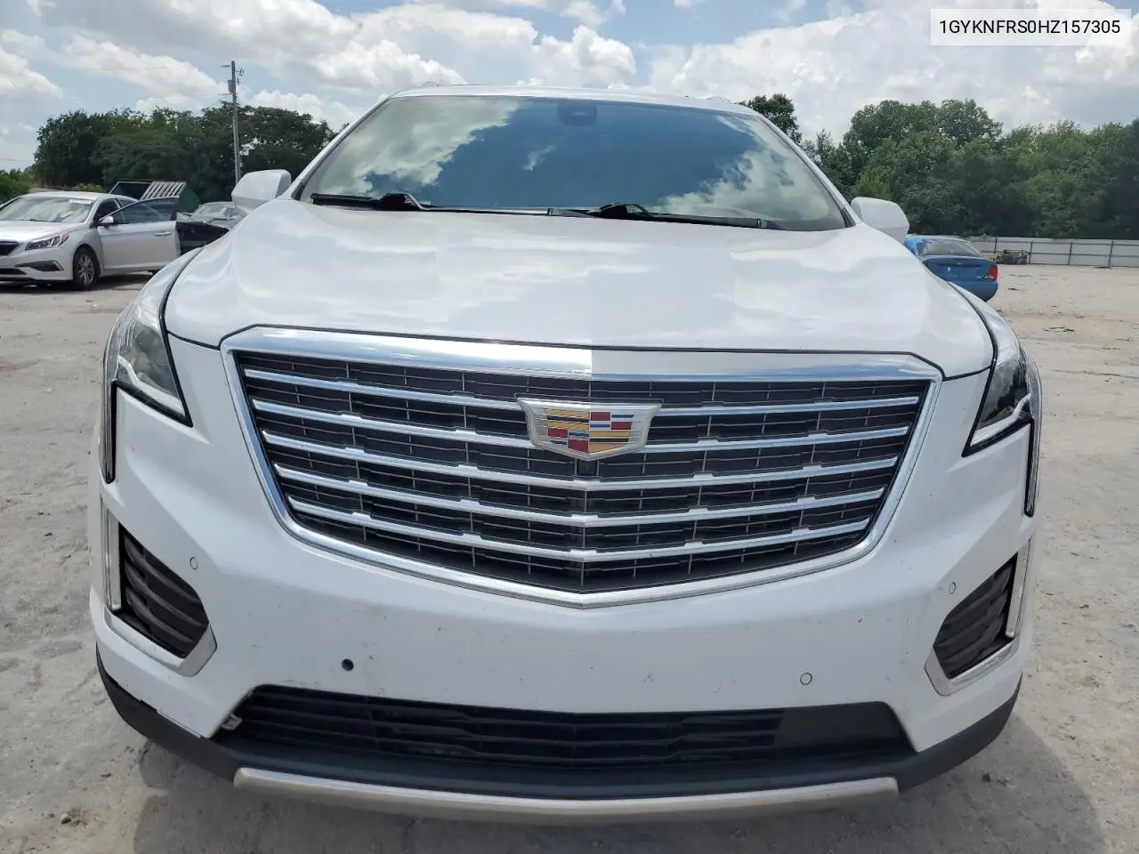 2017 Cadillac Xt5 Platinum VIN: 1GYKNFRS0HZ157305 Lot: 62663435