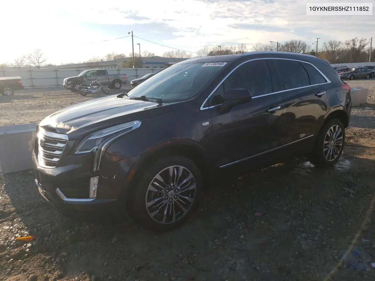 2017 Cadillac Xt5 Premium Luxury VIN: 1GYKNERS5HZ111852 Lot: 80738844