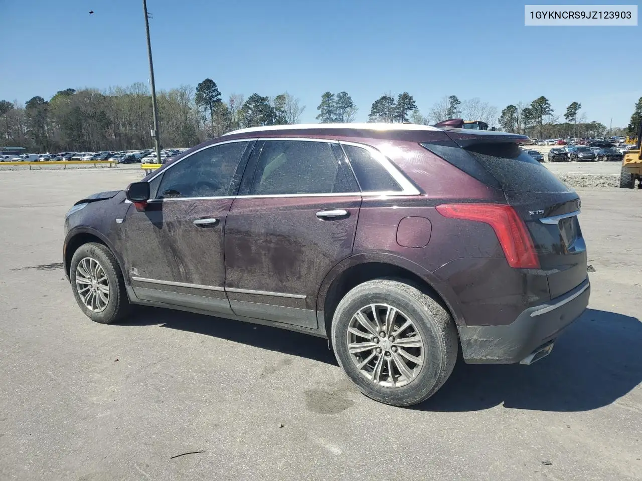 2018 Cadillac Xt5 Luxury VIN: 1GYKNCRS9JZ123903 Lot: 50303425