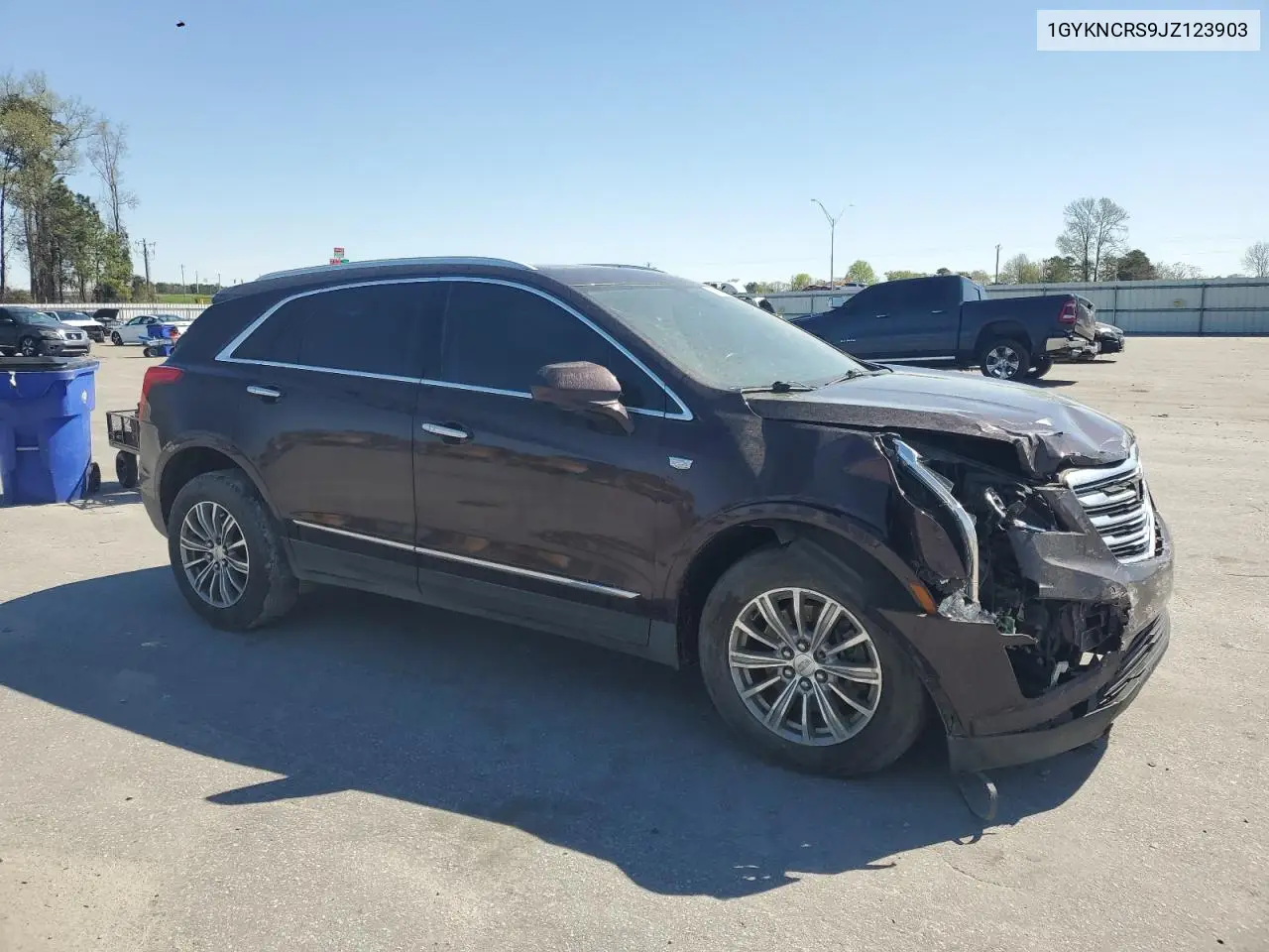 2018 Cadillac Xt5 Luxury VIN: 1GYKNCRS9JZ123903 Lot: 50303425