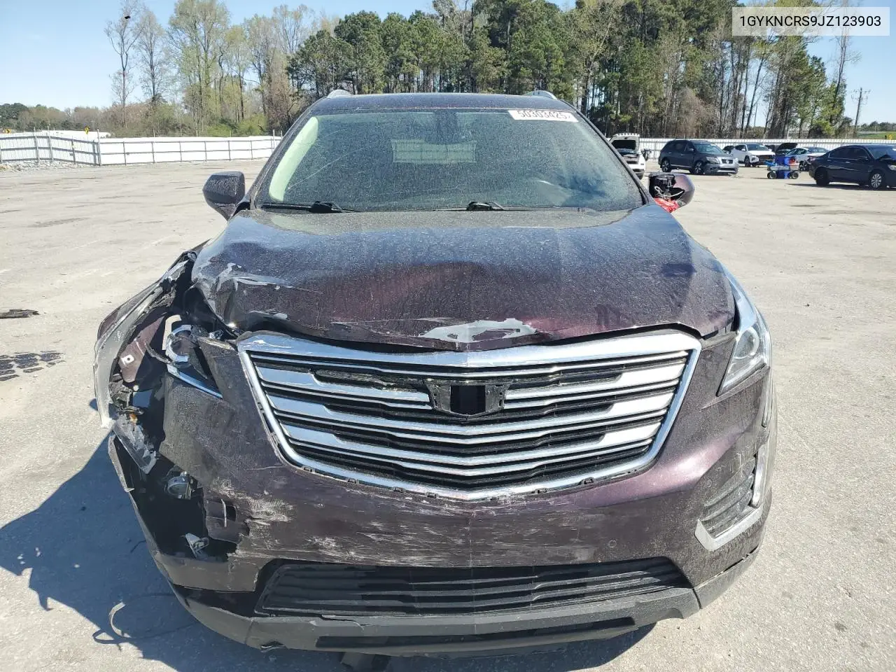 2018 Cadillac Xt5 Luxury VIN: 1GYKNCRS9JZ123903 Lot: 50303425