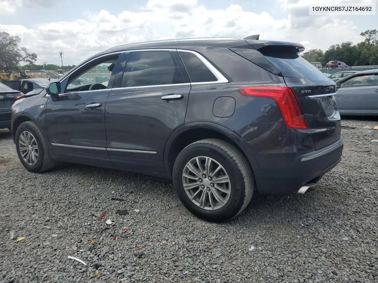 2018 Cadillac Xt5 Luxury VIN: 1GYKNCRS7JZ164692 Lot: 56368815