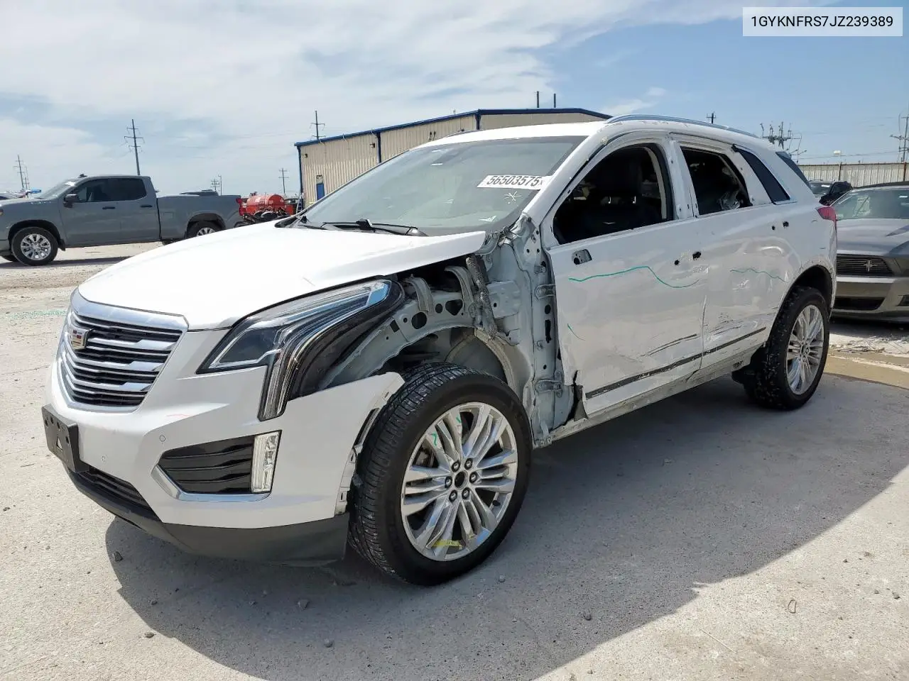2018 Cadillac Xt5 Premium Luxury VIN: 1GYKNFRS7JZ239389 Lot: 56503575