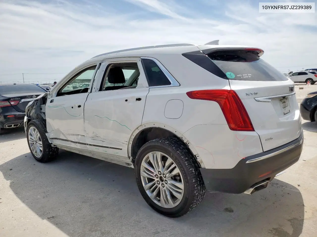 2018 Cadillac Xt5 Premium Luxury VIN: 1GYKNFRS7JZ239389 Lot: 56503575