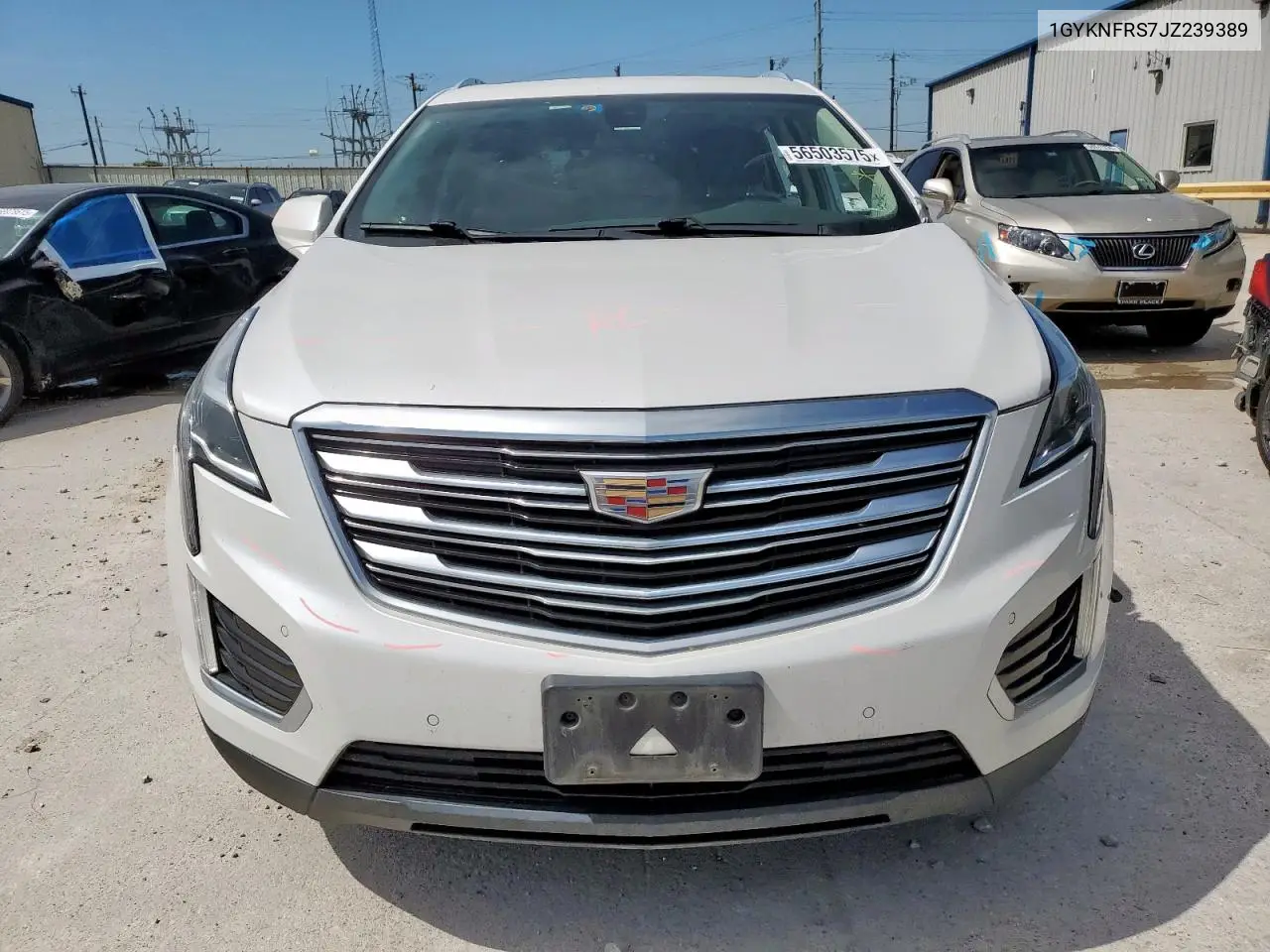 2018 Cadillac Xt5 Premium Luxury VIN: 1GYKNFRS7JZ239389 Lot: 56503575