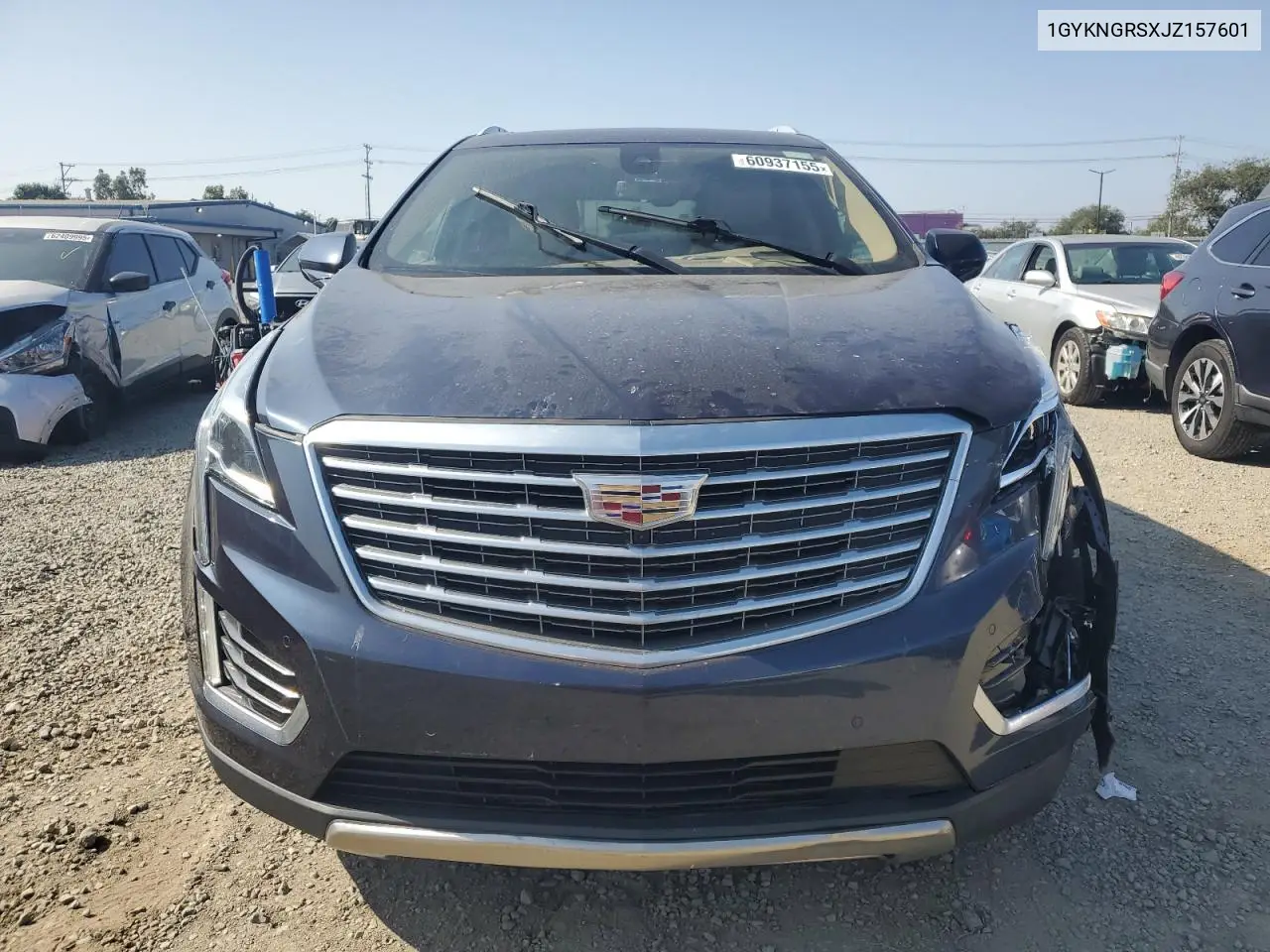 2018 Cadillac Xt5 Platinum VIN: 1GYKNGRSXJZ157601 Lot: 60937155
